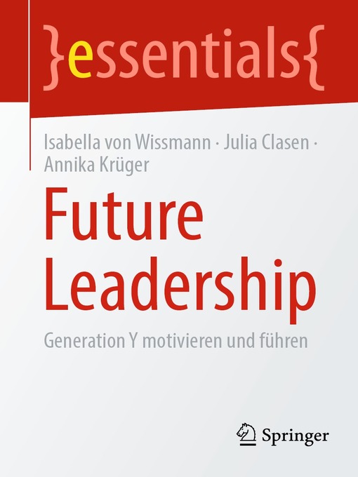 Title details for Future Leadership by Isabella von Wissmann - Available